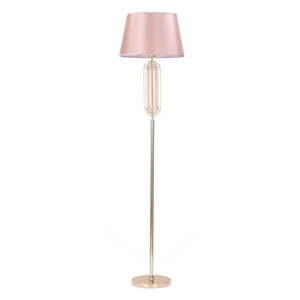 Ružová stojacia lampa Mauro Ferretti Krista vyobraziť