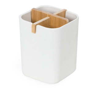 Biely kúpeľňový organizér Compactor Ecologic, 8, 4 x 7, 8 cm vyobraziť