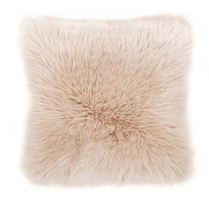 Béžový vankúš Tiseco Home Studio Sheepskin, 45 x 45 cm vyobraziť