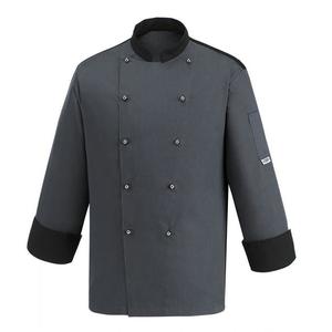 EGOCHEF Kuchársky rondon EGOchef - sivý s lemovaním 4XL vyobraziť