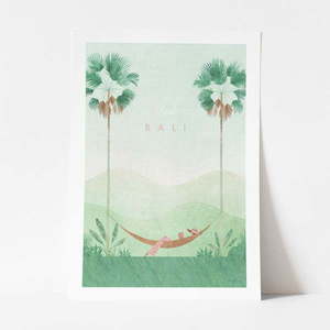 Plagát Travelposter Bali, 30 x 40 cm vyobraziť