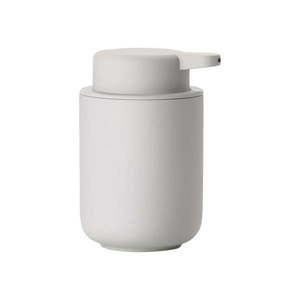 Svetlosivý dávkovač tekutého mydla z kameniny Zone Soft Grey, 250 ml vyobraziť