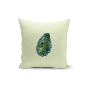 Vankúš s výplňou Kate Louise Avocado, 43 x 43 cm vyobraziť