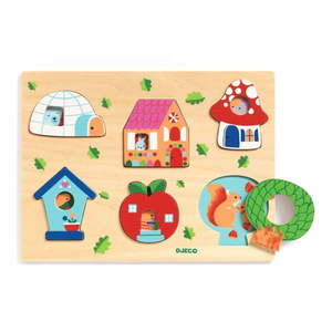 Vkladacie puzzle Djeco Domov vyobraziť