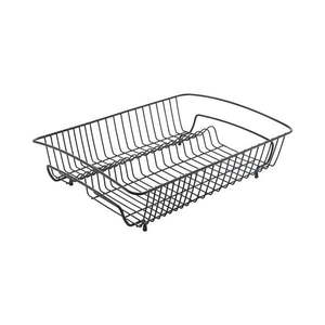 Čierny odkvapávač z antikoro ocele Metaltex Rectangular Lava vyobraziť