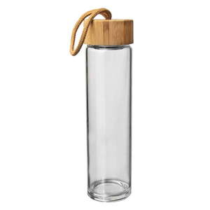 Sklenená fľaša na vodu s bambusovým viečkom Orion, 500 ml vyobraziť