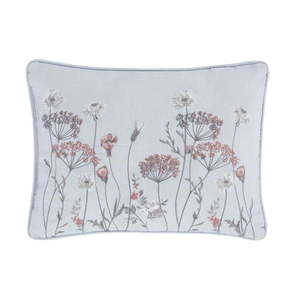 Ružovo-sivý vankúš Catherine Lansfield Meadowsweet Floral, 30 x 40 cm vyobraziť