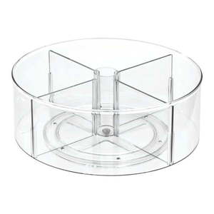Okrúhly transparentný úložný box iDesign The Home Edit, Ø 29 cm vyobraziť
