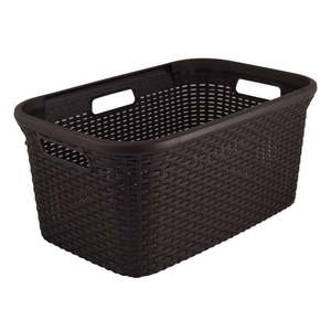 Hnedý kôš na bielizeň Curver Style Basket, 45 l vyobraziť