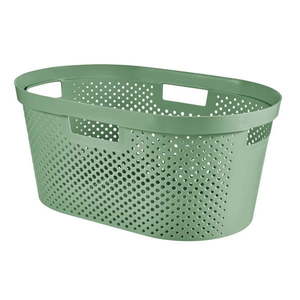 Zelený kôš na bielizeň Curver Infinity Hamper, 40 l vyobraziť