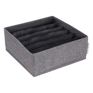 Sivý organizér do zásuvky s priehradkami Bigso Box of Sweden Drawer, 29 x 11 cm vyobraziť