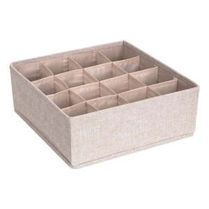 Béžový organizér do zásuvky s 16 priehradkami Bigso Box of Sweden Drawer vyobraziť