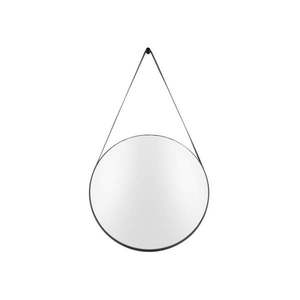 Nástenné zrkladlo s rámom v čiernej farbe PT LIVING Balanced, ø 47 cm vyobraziť
