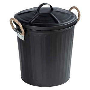 Čierny kôš Wenko Gara Matt, objem 6 l vyobraziť