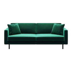 Zelená zamatová pohovka 207 cm Kobo – MESONICA vyobraziť