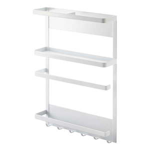 Veľký biely magnetický držiak do kuchyne YAMAZAKI Tower Magnetic Side Rack vyobraziť