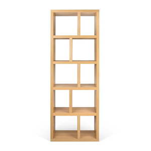 Knižnica v dekore duba v prírodnej farbe 70x198 cm Berlin – TemaHome vyobraziť