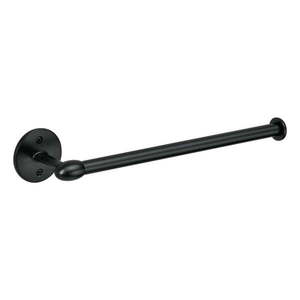 Čierny kovový držiak na papierové utierky iDesign Orbinni, 36 cm vyobraziť
