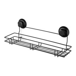 Čierna samodržiaca nástenná kuchynská polička Compactor Bestlock Black Kitchen Shelf, 45, 5 x 12 cm vyobraziť