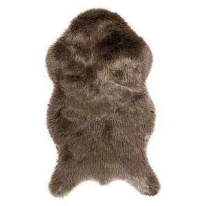 Tmavohnedá umelá kožušina Tiseco Home Studio Sheepskin, 80 × 150 cm vyobraziť