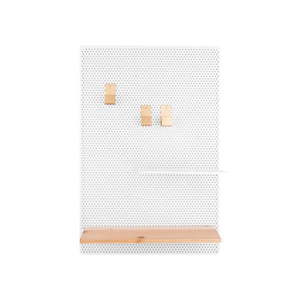 Biela kovová nástenka PT LIVING Perky, 34, 5 x 52, 5 cm vyobraziť