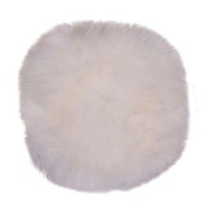 Biela ovčia kožušina House Nordic Circle, ⌀ 35 cm vyobraziť