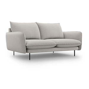 Svetlosivá pohovka Cosmopolitan Design Vienna, 160 cm vyobraziť