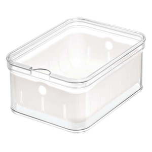 Priehľadný úložný box s vekom iDesign, 21 x 16 cm vyobraziť