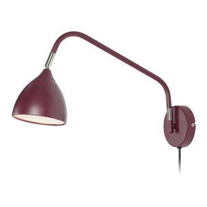 Vínovočervená nástenná lampa Markslöjd Valencia vyobraziť