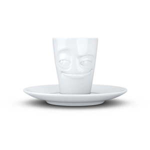 ŠÁLKA NA ESPRESSO S TANIERIKOM, porcelán vyobraziť