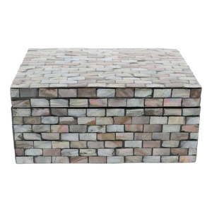Sivý úložný box Compactor Haiphong Box vyobraziť