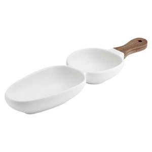 Biela porcelánová servírovacia miska Ladelle Essentials vyobraziť