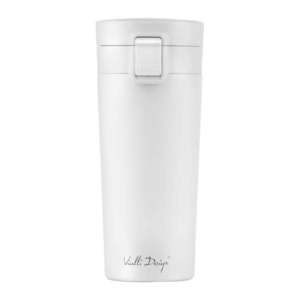 Biely cestovný termohrnček Vialli Design Fuori, 400 ml vyobraziť