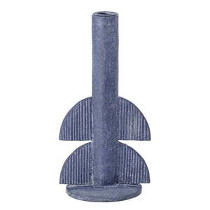 Modrý svietnik Bloomingville Bess, výška 22 cm vyobraziť