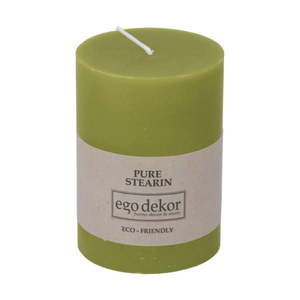 Zelená sviečka Eco candles by Ego dekor Friendly, doba horenia 37 h vyobraziť