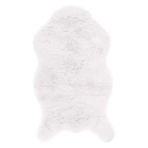Biela umelá kožušina Tiseco Home Studio Sheepskin, 80 × 150 cm vyobraziť