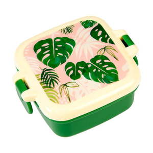 Vzduchotesný desiatový box Rex London Tropical Palm, 9 × 7 cm vyobraziť