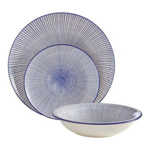 12-dielna sada tanierov z kameniny Premier Housewares Maya vyobraziť