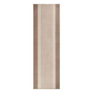 Béžovo-hnedý behúň Hanse Home Basic, 80 x 300 cm vyobraziť