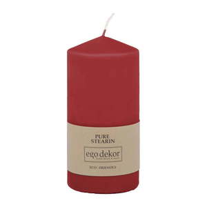 Červená sviečka Eco candles by Ego dekor Top, doba horenia 30 h vyobraziť