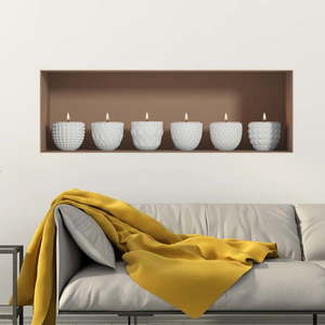 3D samolepka na stenu Ambiance Candles vyobraziť