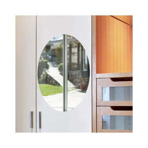 Zrkadlová adhezívna samolepka Ambiance Oval, 42 × 27 cm vyobraziť