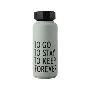 Svetlozelená termofľaša Design Letters Forever, 500 ml vyobraziť