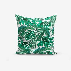 Obliečka na vankúš s prímesou bavlny Minimalist Cushion Covers Mint Green Kavanice, 45 × 45 cm vyobraziť