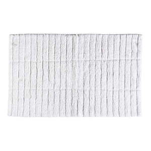 Biela bavlnená kúpeľňová predložka Zone Tiles, 80 x 50 cm vyobraziť