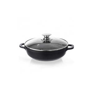 Kastról s nepriľnavým povrchom Pfluon Granit so sklenenou pokrievkou Orion Grande, ⌀ 28 cm vyobraziť