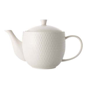 Biela porcelánová čajová kanvica Maxwell & Williams Diamonds, 800 ml vyobraziť