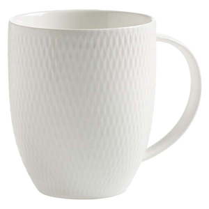 Biely porcelánový hrnček Maxwell & Williams Diamonds, 370 ml vyobraziť