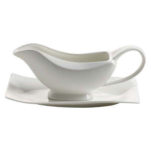 Biely porcelánový lievik na omáčku Maxwell & Williams Motion, 400 ml vyobraziť