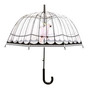 Transparentný dáždnik odolný proti vetru Esschert Design, ⌀ 81 cm vyobraziť